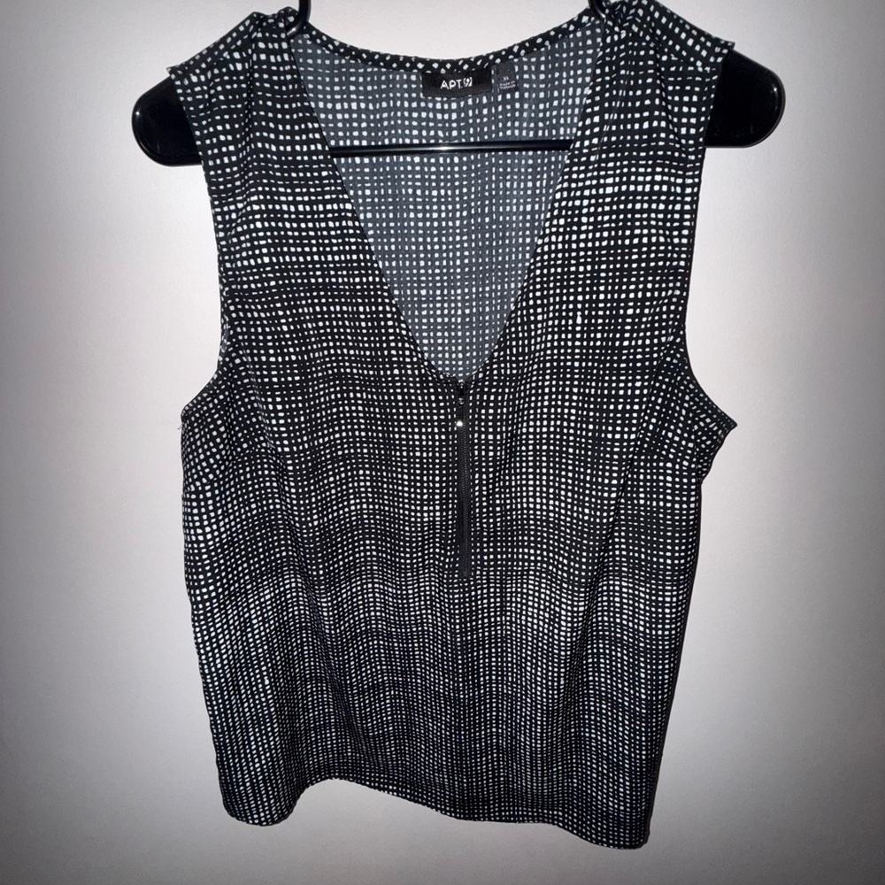 Gray XL Zip Top